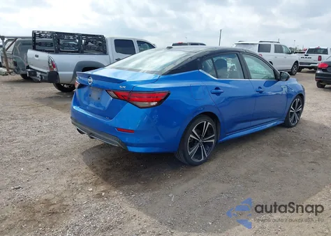 2021 Nissan Sentra Sr Xtronic Cvt z USA, uszkodzony, nr VIN 3N1AB8DV8MY231486